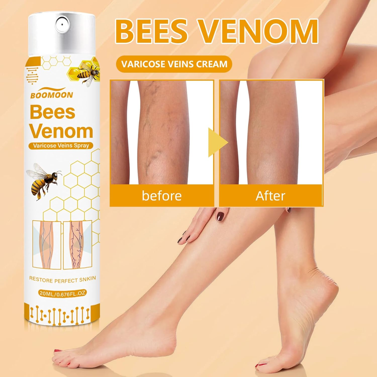 Bee Venom Varicose Veins Spray Zaavio®