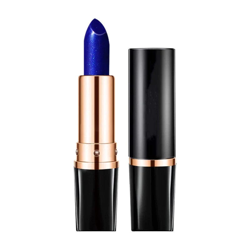Black Blue Enchantress Color Changing Lipstick Zaavio®️