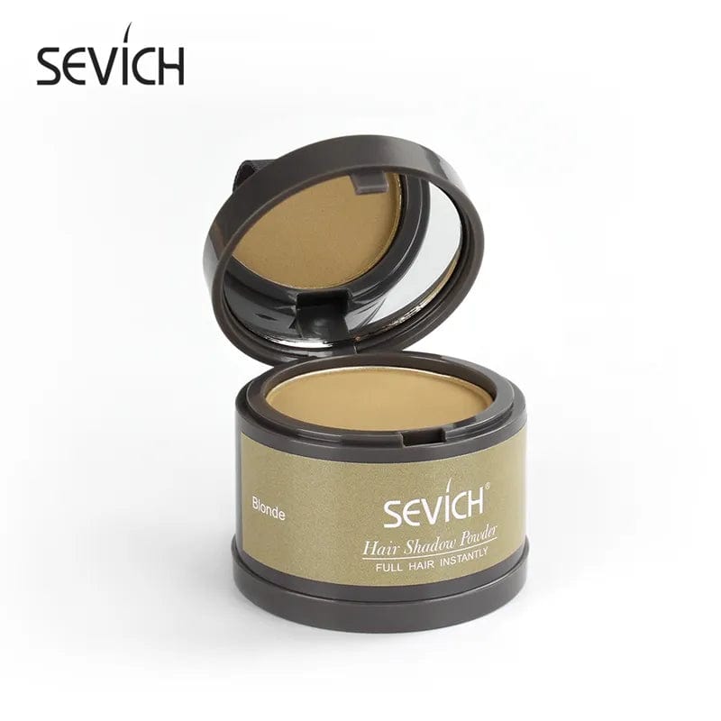 Blonde / CHINA Sevich Hair Line Powder 4g Black Root Cover Up Natural Instant Waterproof Hairline Shadow Powder Hair Concealer Coverage 13color My Store