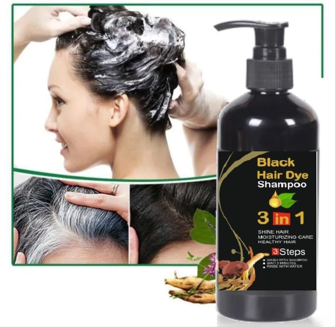 BLOSDREAM Black Hair Shampoo 3 in 1 Roposo Clout