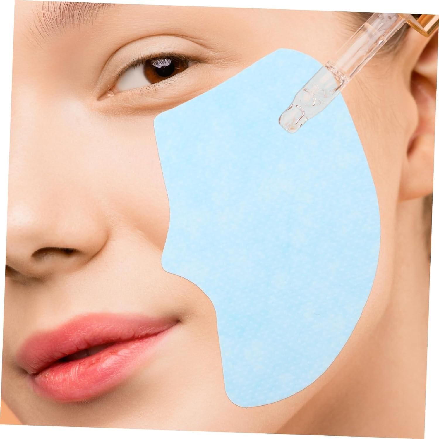 Breathable Disposable Face Mask Sheet (Pack of 5) Zaavio®