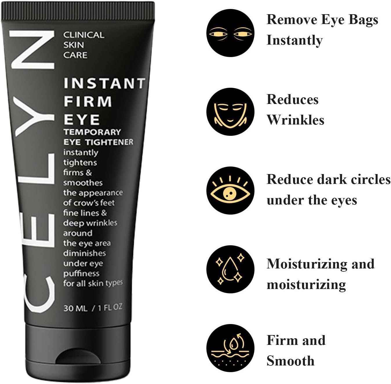 Cafyn™️ | Eye Cream Under Eye Cream For Dark Circles Mosturizer Cream For Eye Celyn™️ Instant Firm Eye Bag Cream (Pack of 2) Zaavio®