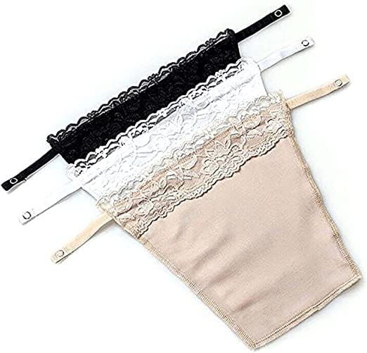 Cami Secret Women's Polyester Clip-on Camisole (Set of 3) Zaavio®