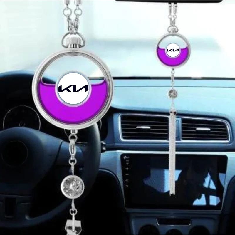 Car Accessories Kia Car Logo Perfume Pendant UtilityMall