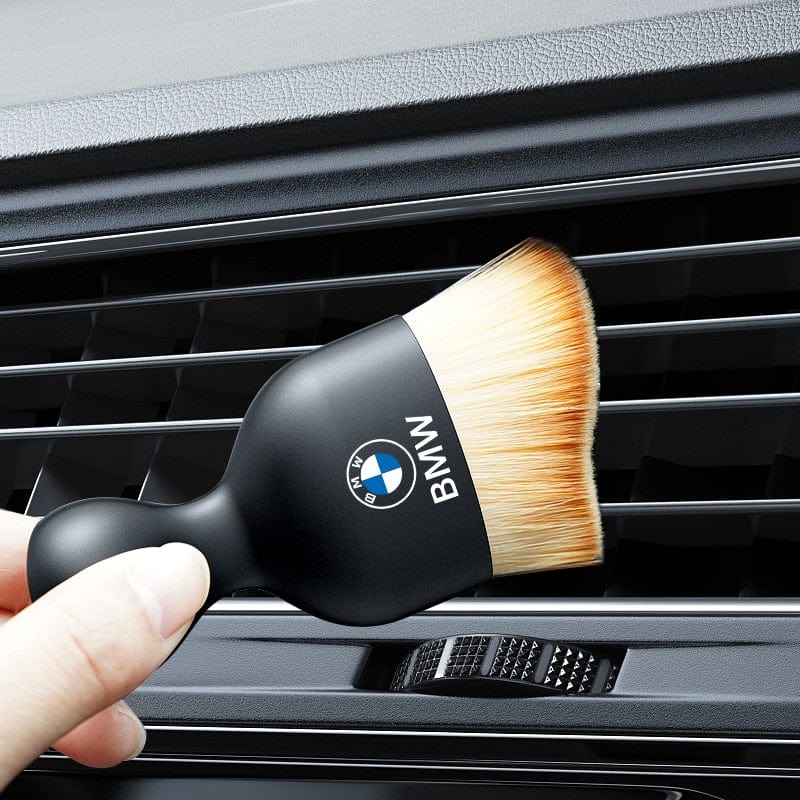 16cm Car Interior Black Detail Brush Car Interior Cleaning Brush