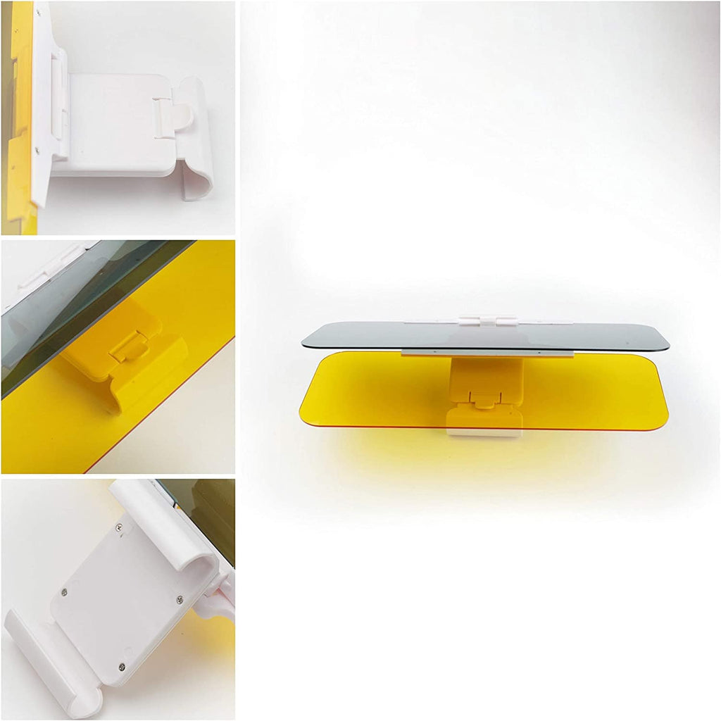 Car Sun Visor | Car Sun Visor Windshield Mirror Protector Anti Glare - Car Sun Visor 2-in-1 Day & Night Eye Protection Visor