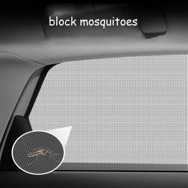 Car Window Sun Shade Curtains Car Sun Visors Protector   - Universal Compatible Car Window Sun Shade (Pack of 4) ShaDex™️ (Pack of 4) Roposo Clout