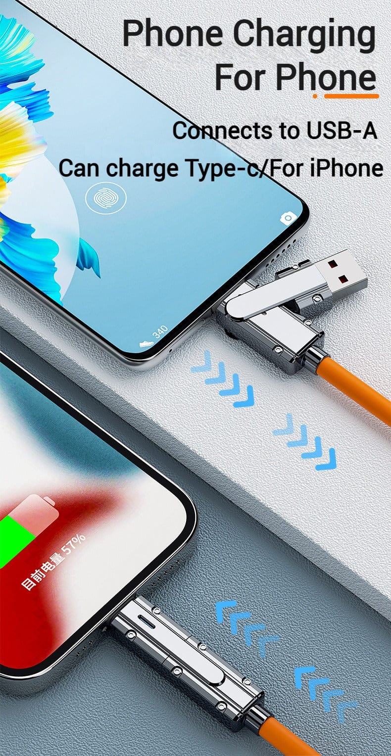 Charger For Iphones Type C Charger Fast Charging Cable - Swivolt™️ Cables & Connectors Swivolt™️ Zaavio®