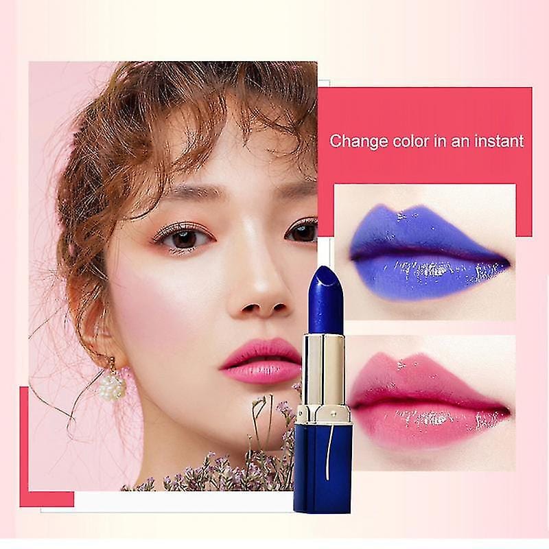 Color For Lipstick Color Changing Lipstick Blue Color Change Lipstick - Blue Enchantress Color Changing Lipstick Blue Enchantress Color Changing Lipstick Zaavio®️