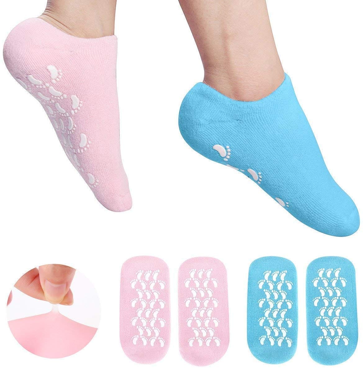 Crack Heal Silicon Spa Gel Socks Zaavio®