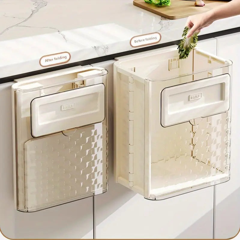 Foldable Wall Mounted Trash Can