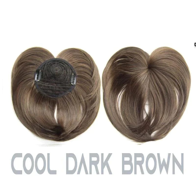 Dark Brown Magic Clip-on Hair Topper ValluePoint