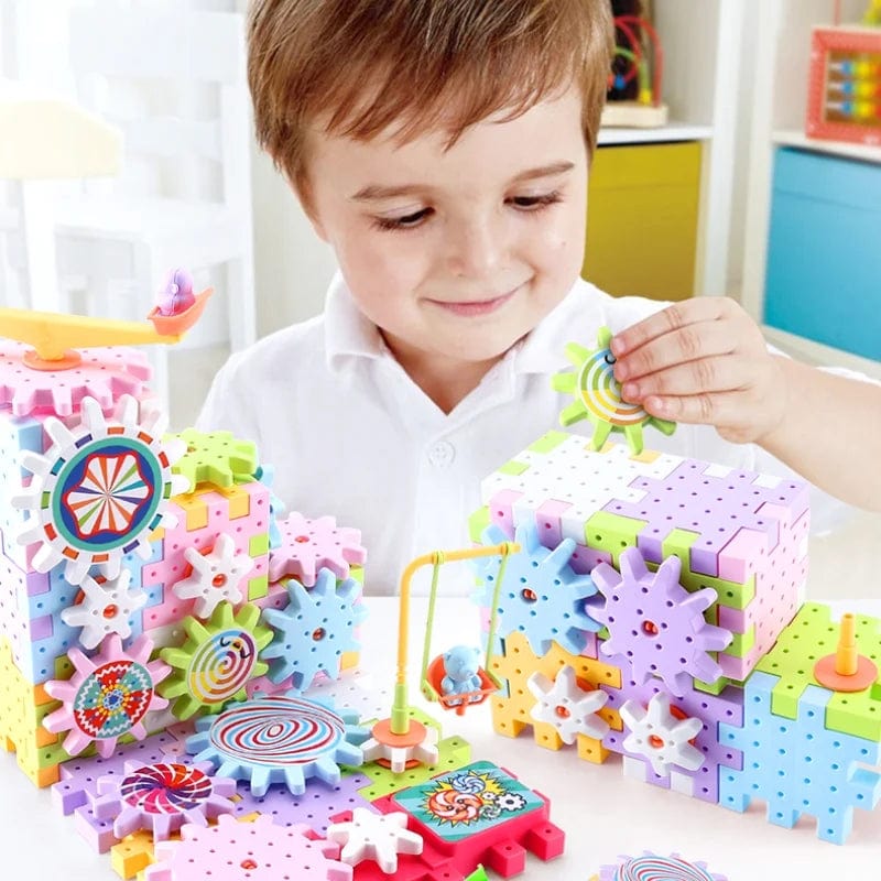 DIY Electric Gear Building Block (101 Pieces) Zaavio®