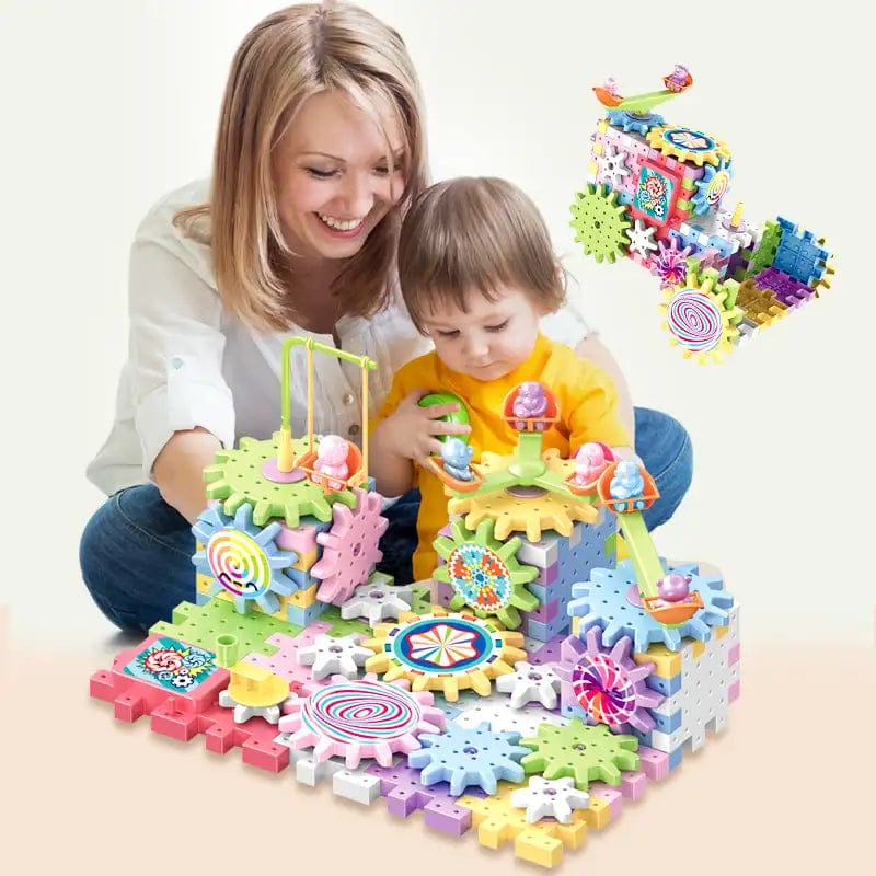 DIY Electric Gear Building Block (101 Pieces) Zaavio®