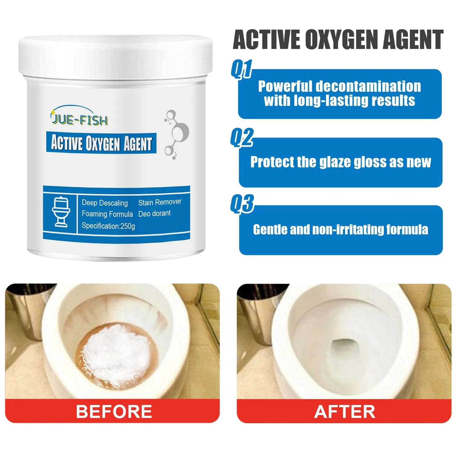 Drainage Cleaner Toilet Bathroom Drain Cleaner Powder Product - Clenzox™️ Clenzox™️ (Pack of 2) Zaavio®️