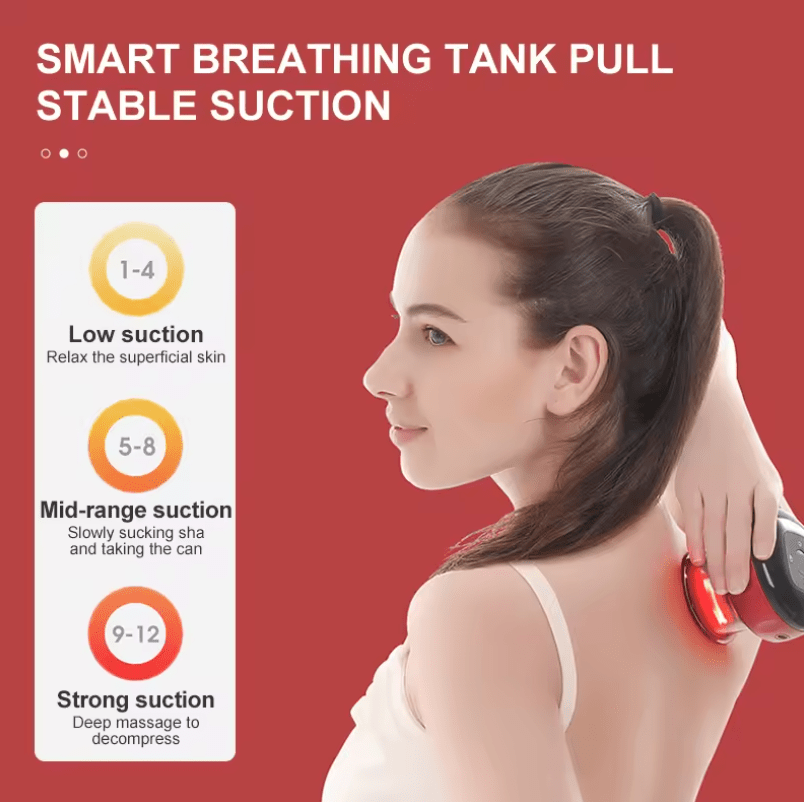 Electric Vacuum Cup Therapy Electric Vacuum Cupping Therapy Machine for Holistic Health (Copy) Importikaah