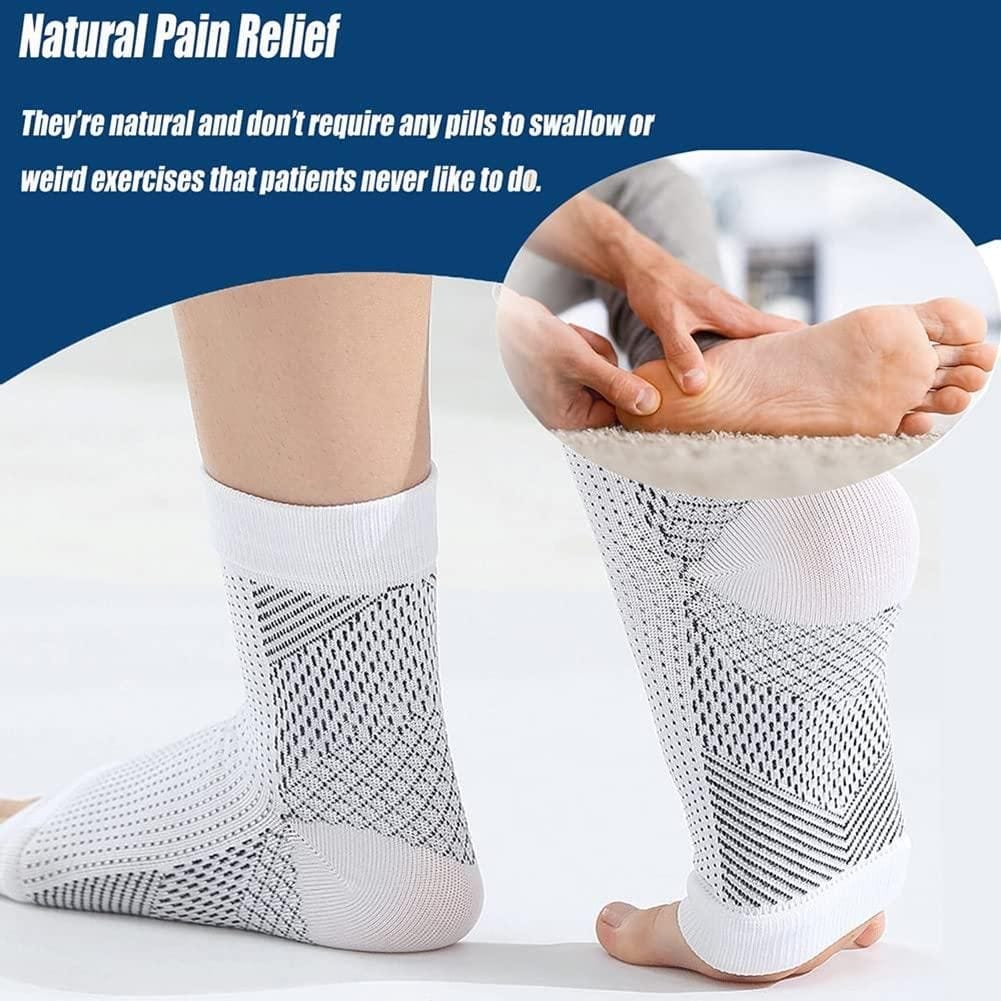 Free Size Neuropathy Socks for Women and Men for Relief Swollen Feet and Ankles Zaavio®