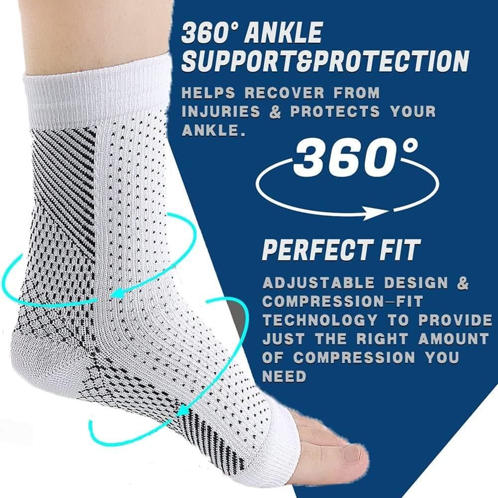 Free Size Neuropathy Socks for Women and Men for Relief Swollen Feet and Ankles Zaavio®