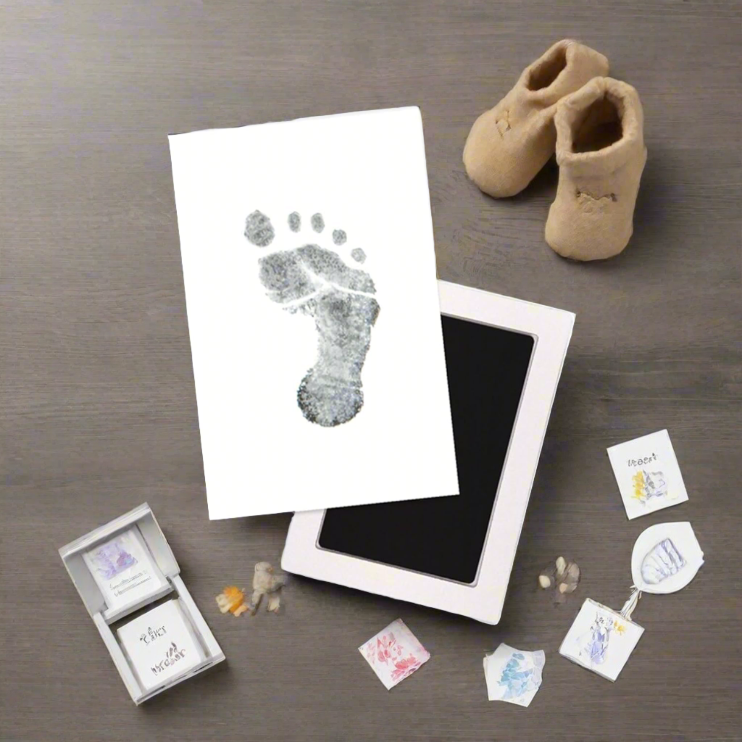 Mess-Free Baby Footprint Kit