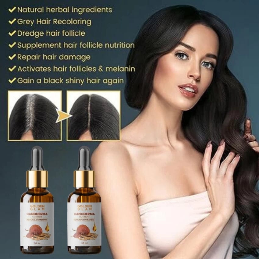 GreGone™️ Anti-Greying Hair Serum Hair Growth Serum Premature Greying Oil Serum Hair Oil GreGone™️ Anti-Greying Hair Serum Zaavio®