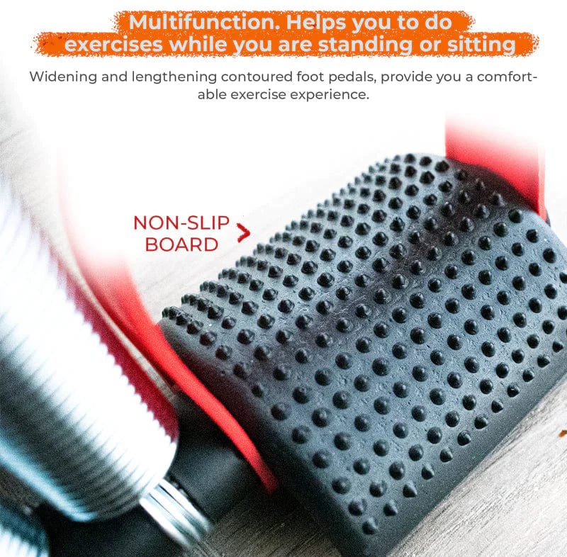 Gym Equipment Resistance Band Ab Exerciser Abdominal Workout -Fitness Tummy Trimmer Stomach Machine - Tummy Trimmer Double Spring Tummy Trimmer