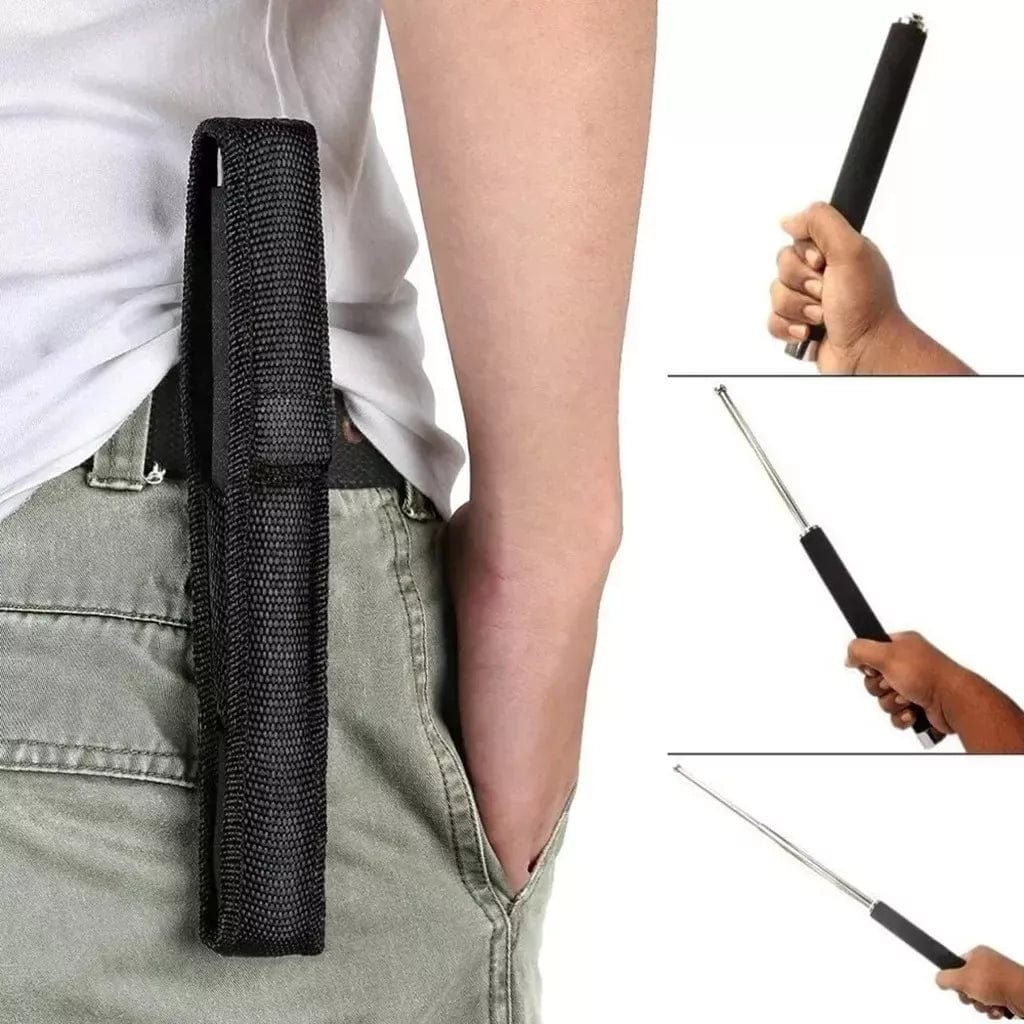 Hand Tools Toolkit Hammer Tool Hand Self Defence Tactical Rod - Self Defence Tactical Rod (Heavy Metal and Extendable) Forgee™️ Self Defence Tactical Rod (Heavy Metal and Extendable) Zaavio®️