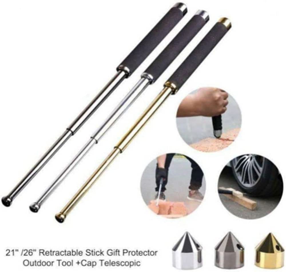 Hand Tools Toolkit Hammer Tool Hand Self Defence Tactical Rod - Self Defence Tactical Rod (Heavy Metal and Extendable) Self Defence Tactical Rod (Heavy Metal and Extendable) Zaavio®️