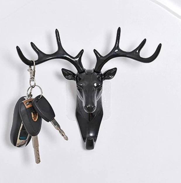 Hanging Hook- Self Adhesive Deer Head Hanging Hook Zaavio®