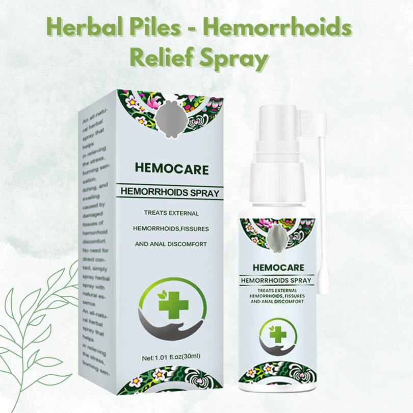 Herbal Piles - Hemorrhoids Relief Spray ( Buy 1 Get 1 ) Mschem
