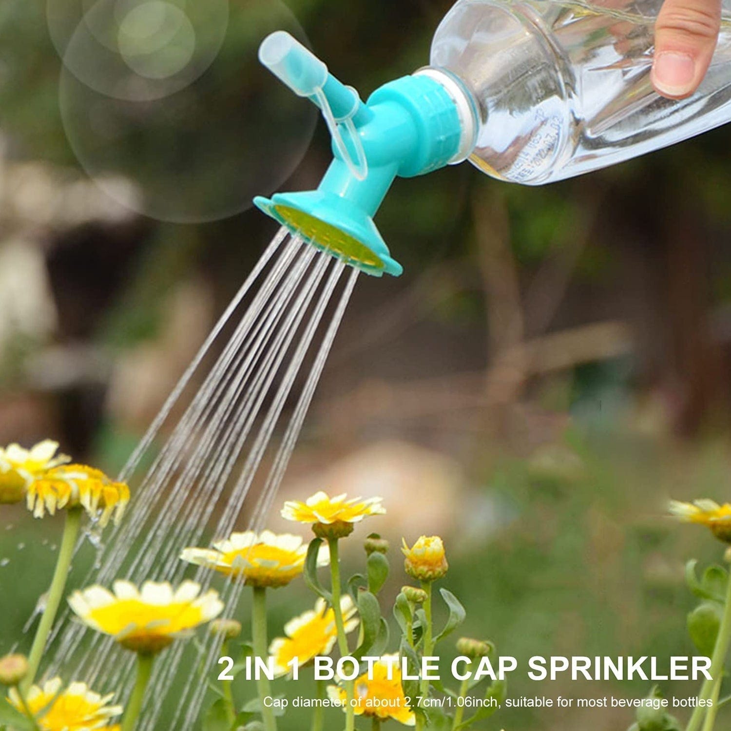 Home & Garden 2 in 1 Bottle Cap Sprinkler Zaavio®