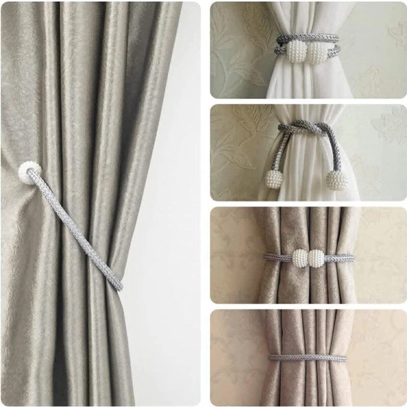 Home Improvement Magnetic Curtain Tiebacks Shoppymize