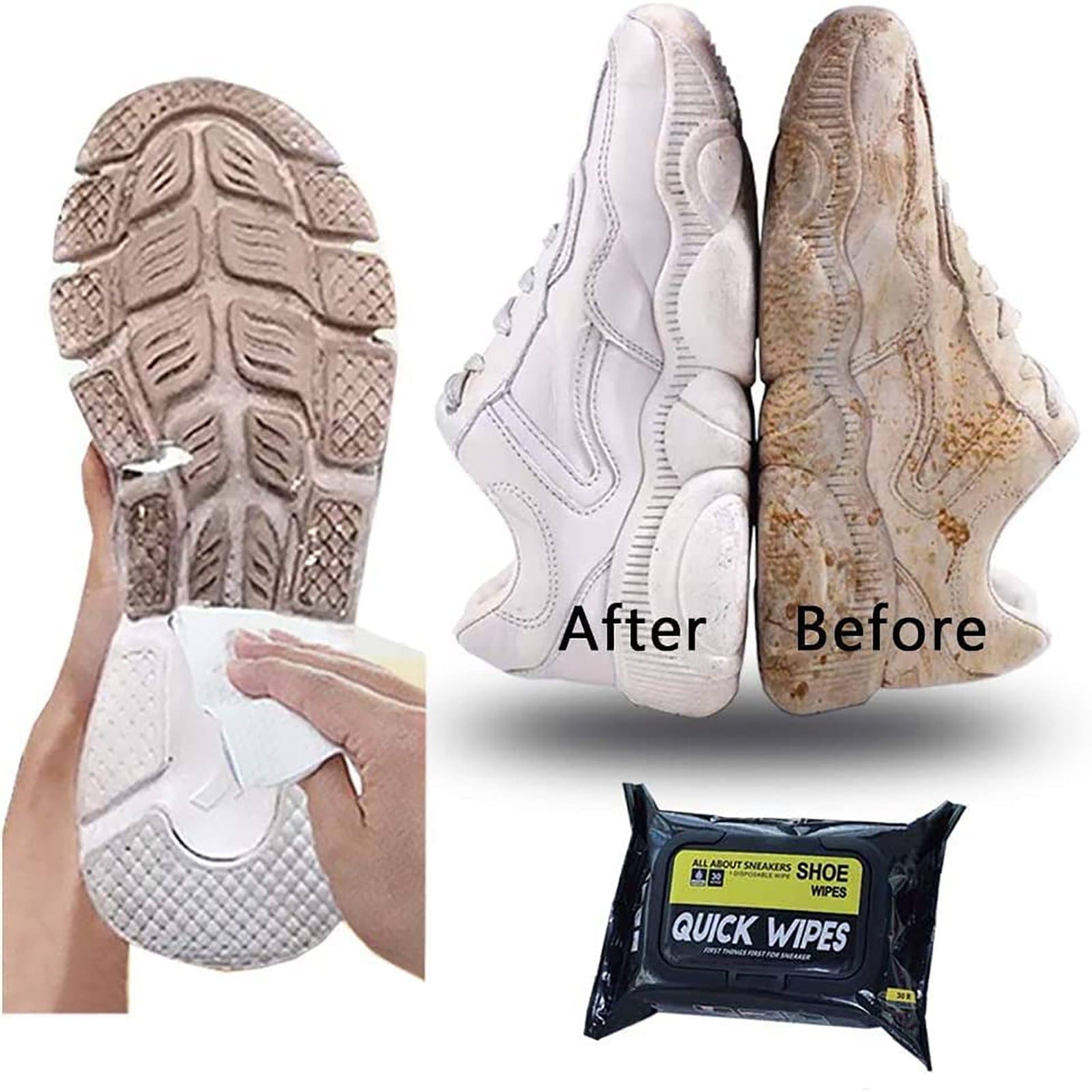 Instant Shoe Cleaning Wipes Buzz Bajar