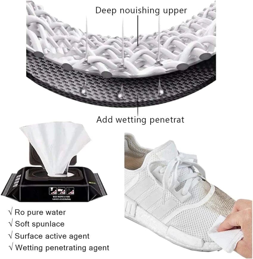 Instant Shoe Cleaning Wipes Buzz Bajar