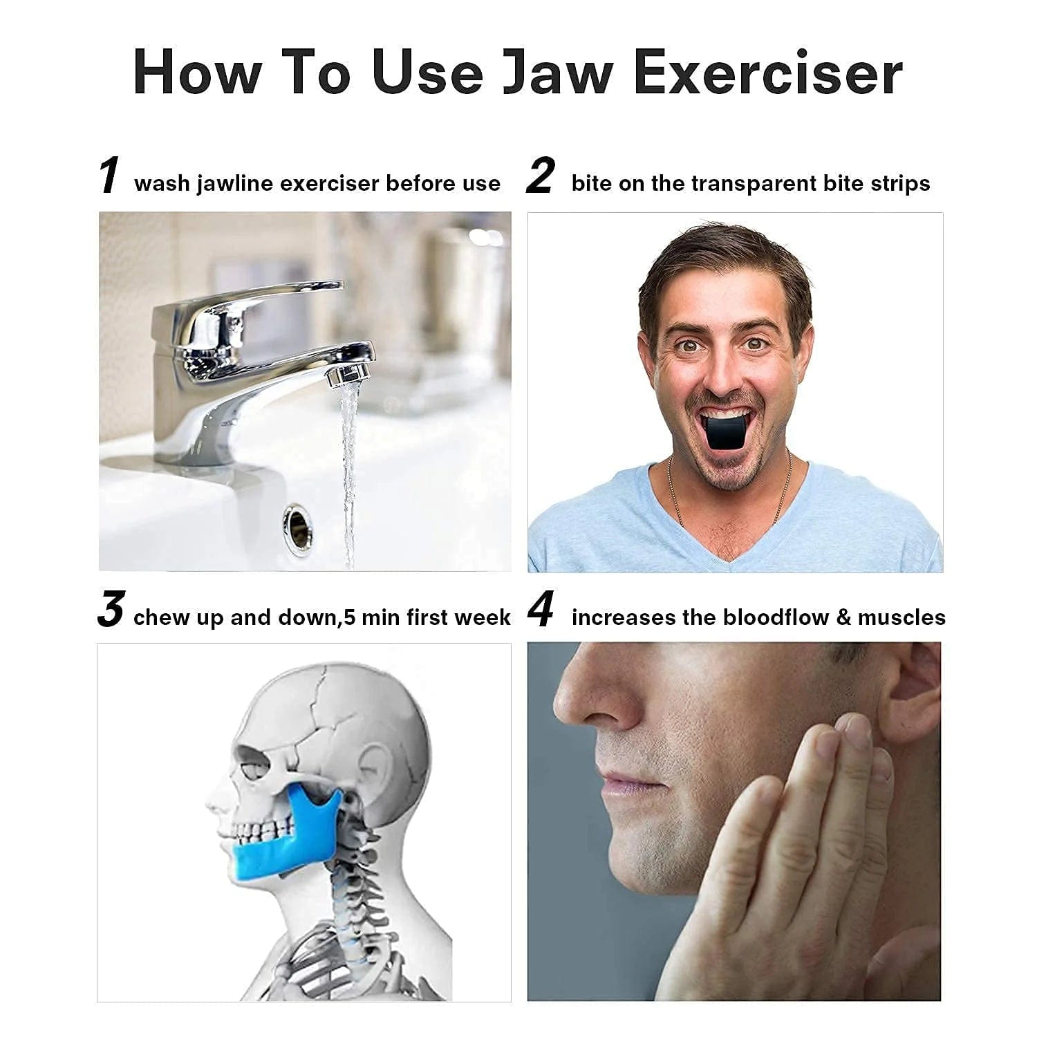 Jawline Exerciser (Pack of 2)