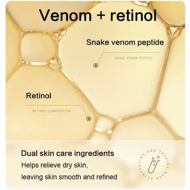 Korean Retinol snake venom gold mask BeeSky