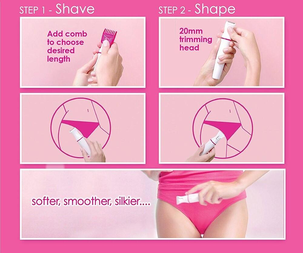 Ladies Precision Trimmer Women Face Eyebrow Hair Removal Tool - Ladies Precision Trimmer - Ladies Precision Trimmer