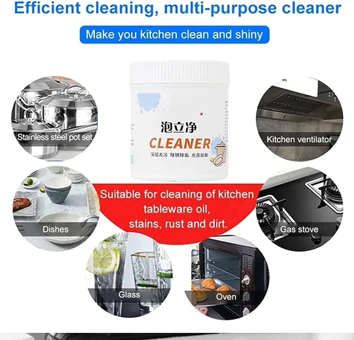 🔥LAST DAY-40%OFF🔥 ALL-PURPOSE KITCHEN CLEANING POWDER Roposo Clout