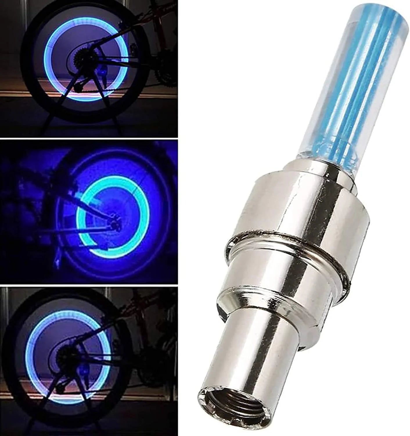 Motion-activated Led Tire Valve Stem Lights - Pack of 4 - Image 1