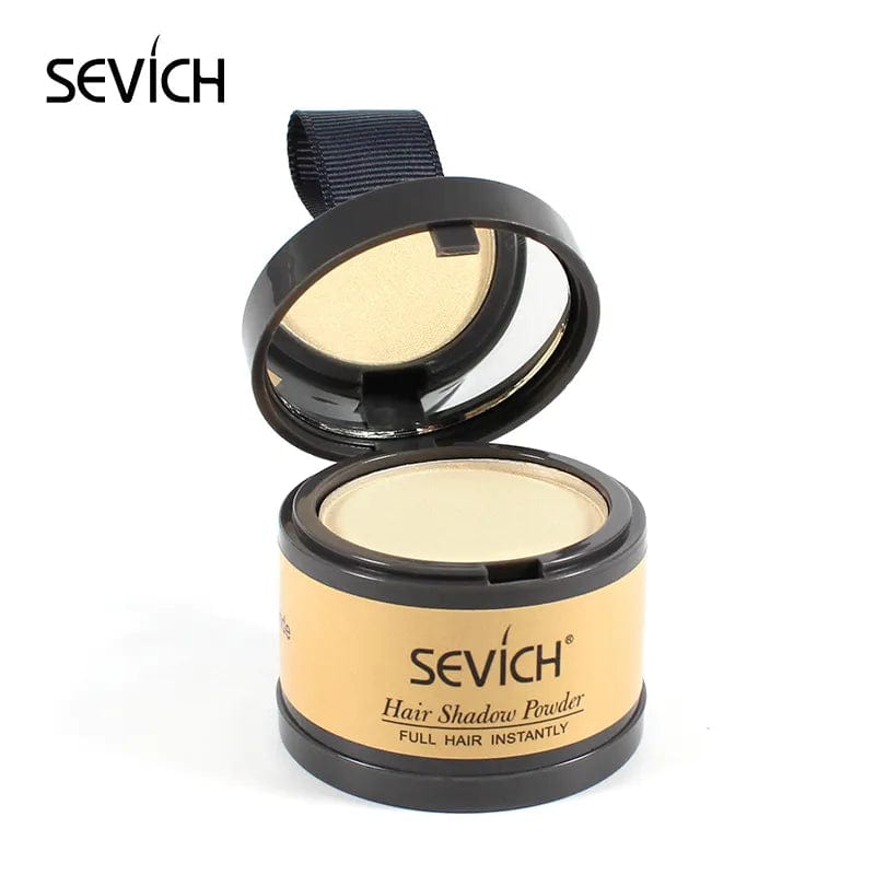 Light blonde / CHINA Sevich Hair Line Powder 4g Black Root Cover Up Natural Instant Waterproof Hairline Shadow Powder Hair Concealer Coverage 13color My Store