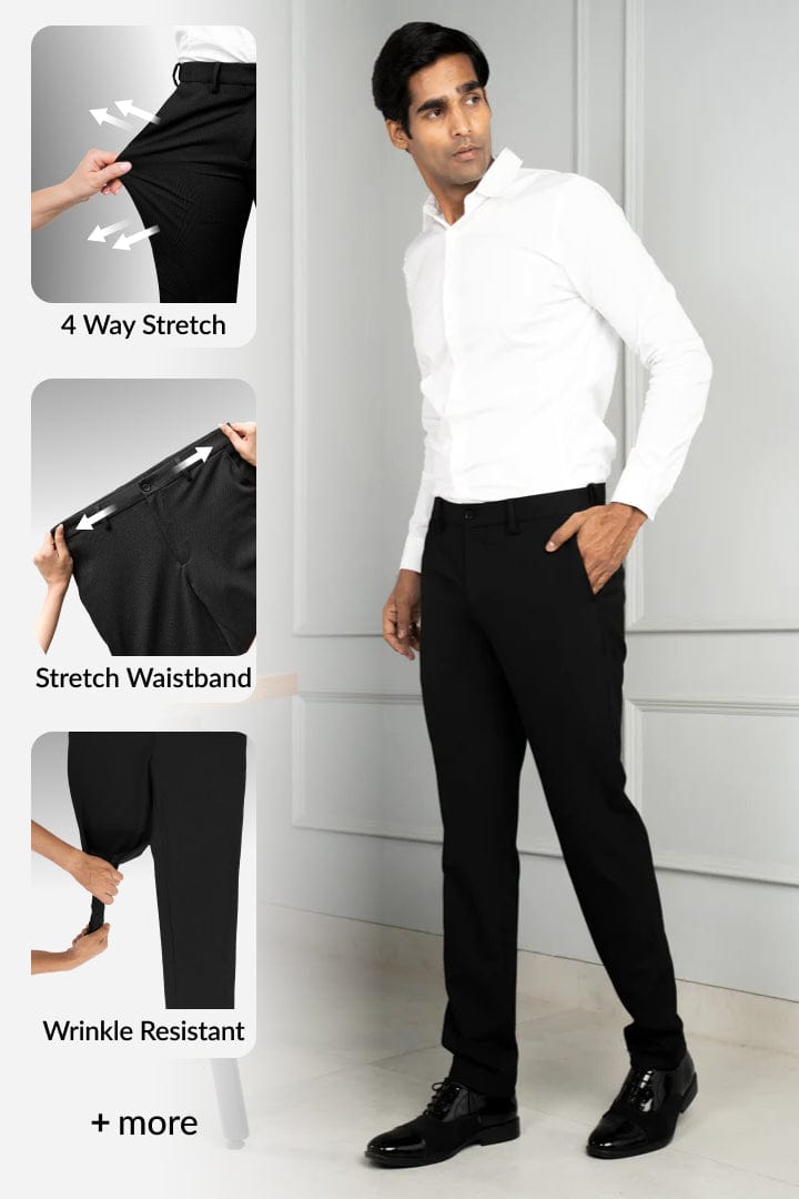 lycra pant Formal Trouser Pants (Buy 1 Get 1 Free) sbbrand