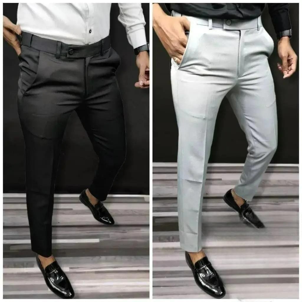 lycra pant Formal Trouser Pants (Buy 1 Get 1 Free) sbbrand