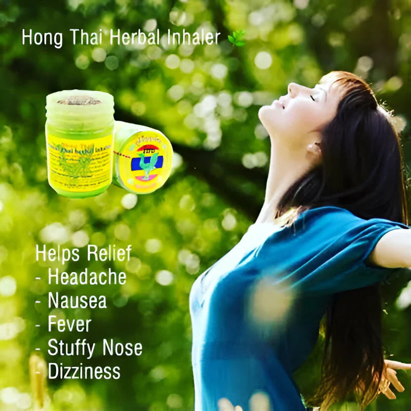 Hong Thai Traditional Herbal Inhaler (Pack of 2)