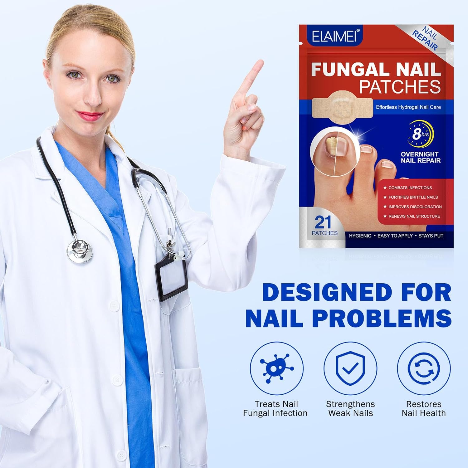 Fungal Nail Patches (Pack of 2)