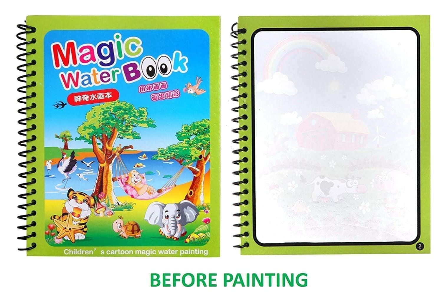 Magical Water Painting Book 🎨 (Set of 4) thewishcrate