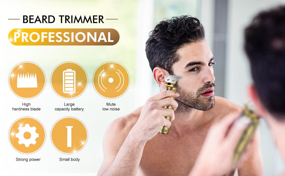 Mens Trimmer Beard Clipper Cutting Machine Hair Shaving Razor - Professional 6 In 1 Trimmer - Professional 6 in 1 Trimmer
