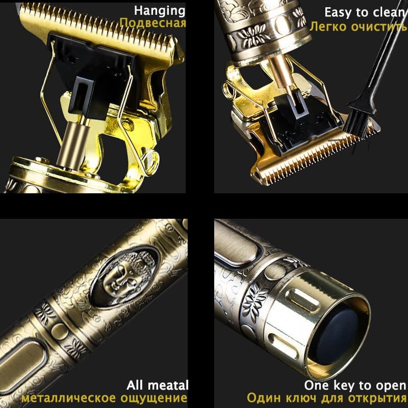 Mens Trimmer Beard Clipper Cutting Machine Hair Shaving Razor - Professional 6 In 1 Trimmer - Professional 6 in 1 Trimmer