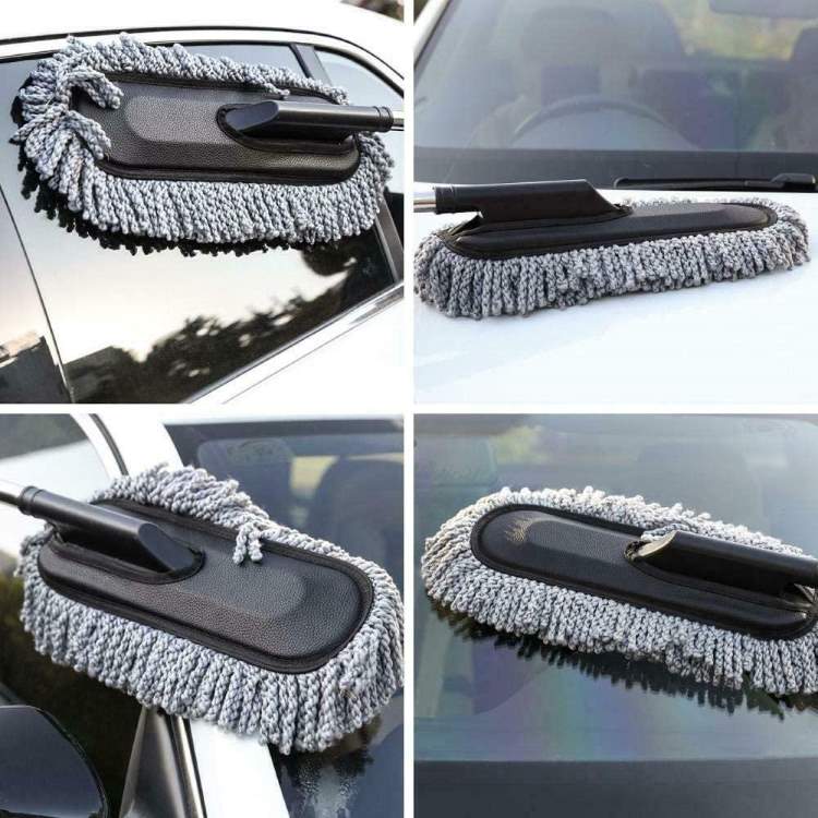 Microfiber Telescopic Car Top Duster - Image 4