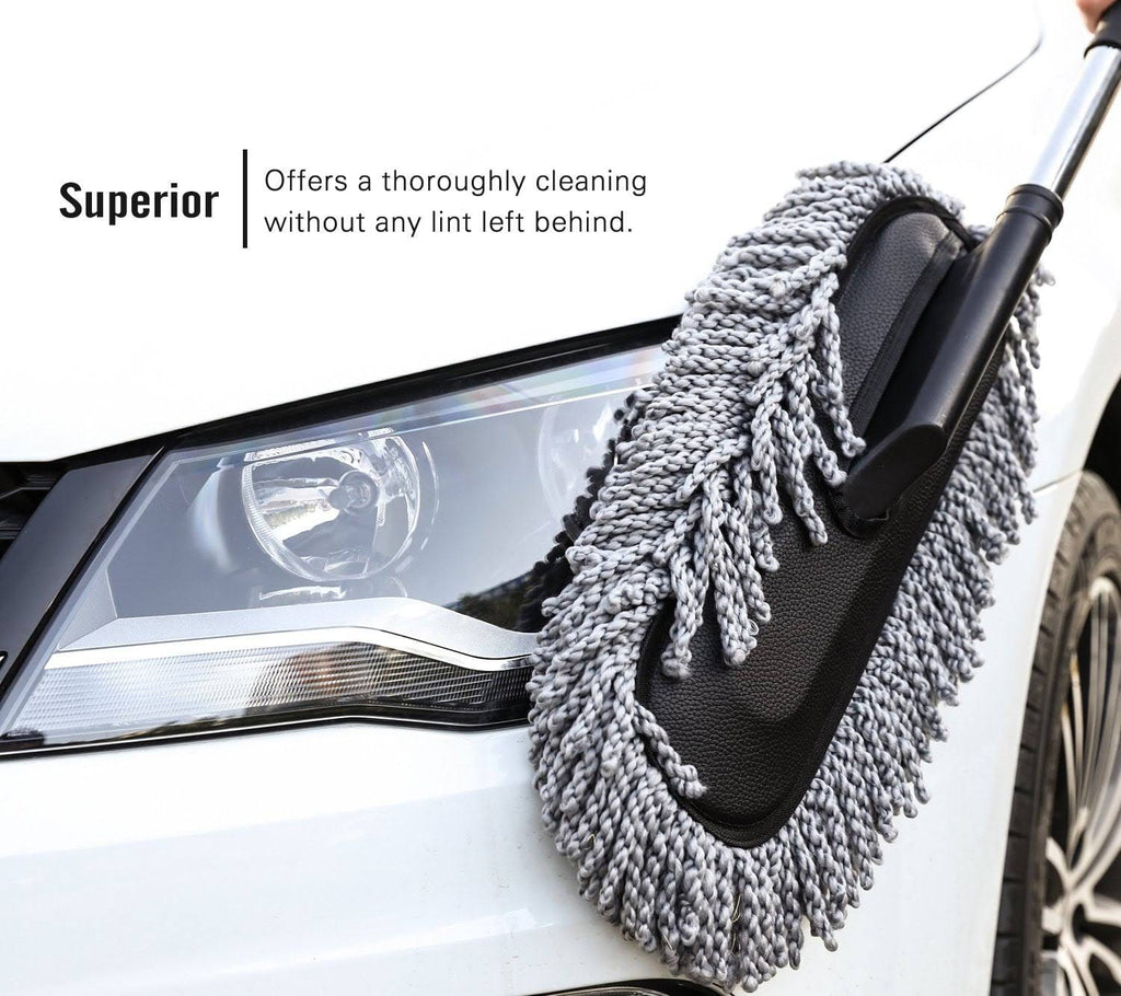 Microfiber Telescopic Car Top Duster - Image 6