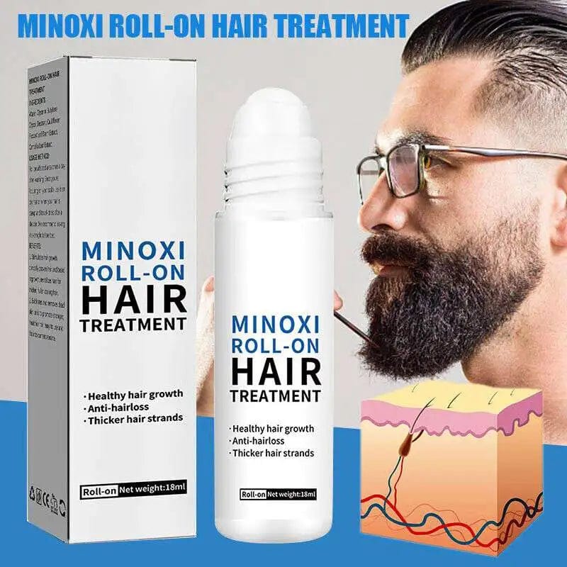 Minoxi Roll-On Hair Treatment (Pack of 2) Zaavio®