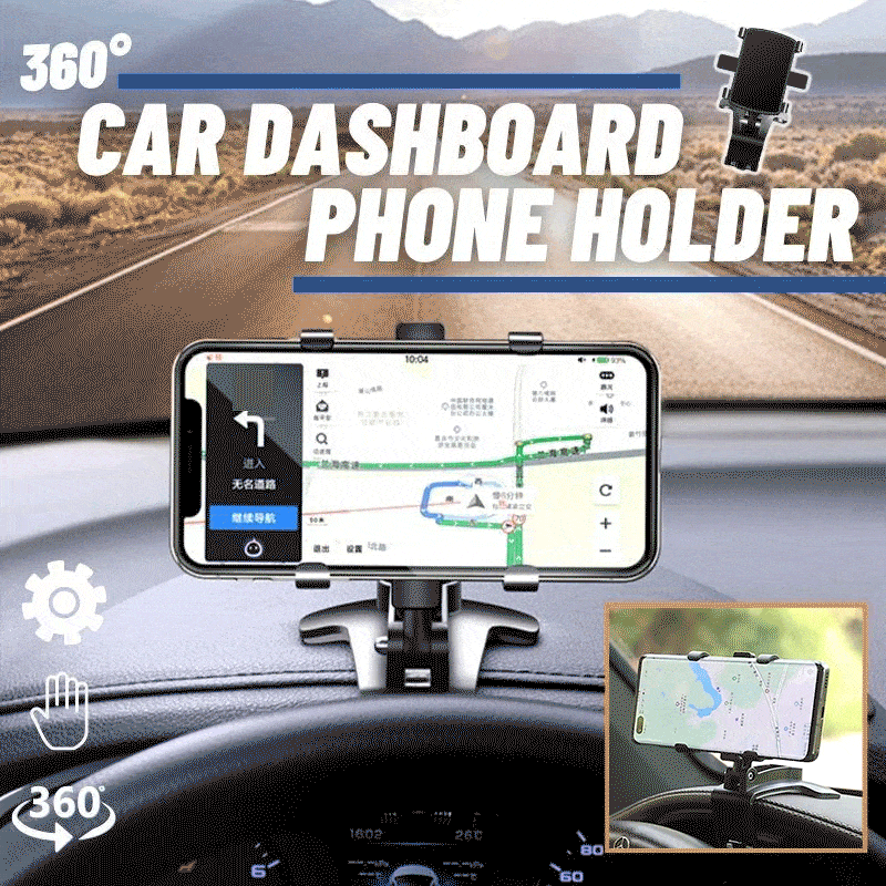 Multifunctional Car Dashboard Mobile Phone Holder Zaavio®
